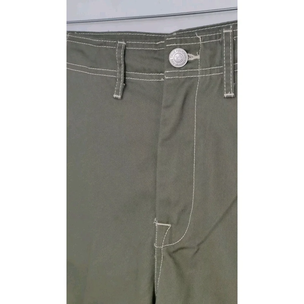 True ReligionJean Men‎ Size 36Cargo Pants  Style #108335 Kalamata Green